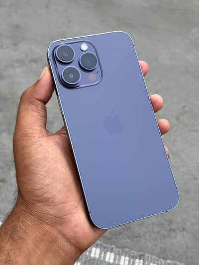 Apple iPhone 14 Pro Max pta approved 512GB physical+E sim