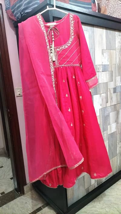 raha Sahab twice used frock set