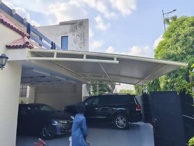 New Outdoor Parking Shed, Parking Structure, Tensile Shed Fabrication