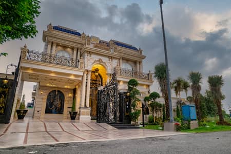 TASK EST OFFER : 1 Kanal Spanish DESIGN Luxury House Full Furnished Near Mcdonald Easy Approach in Phase 7 DHA