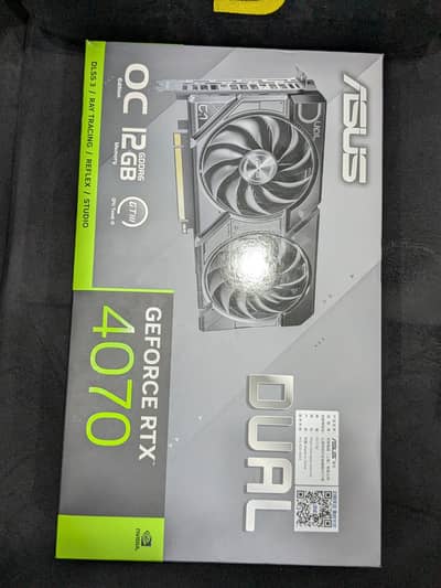 Asus dual rtx 4070 12gb gddr6 192bit