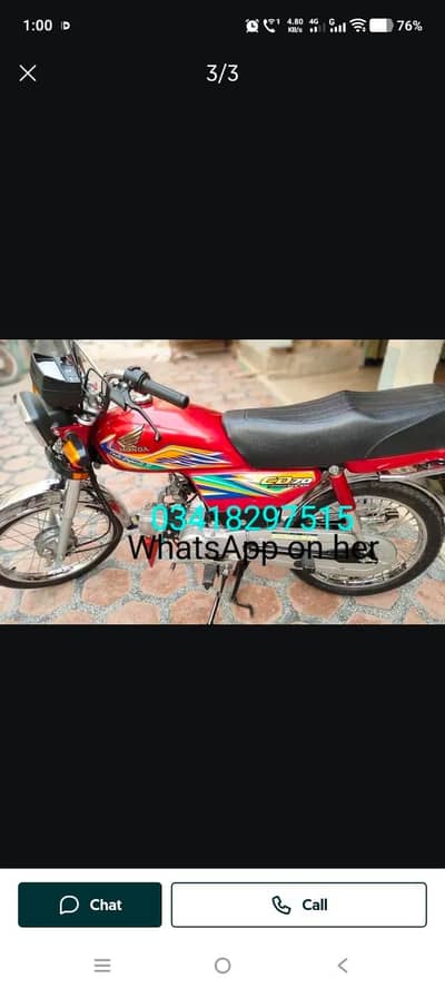 Honda CD 70 baik