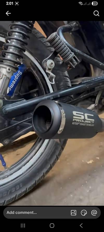 SC sports exhaust original