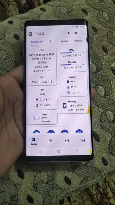 Samsung Mobile Note 9