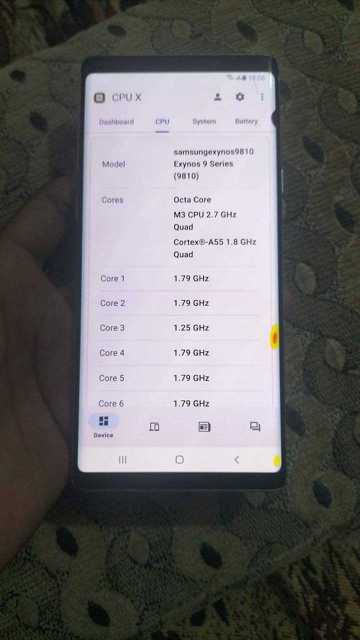 Samsung Mobile Note 9 8