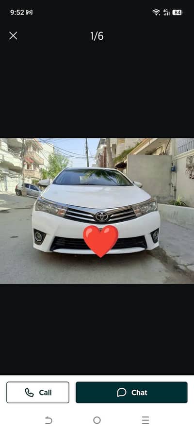 Toyota Corolla Altis 2015