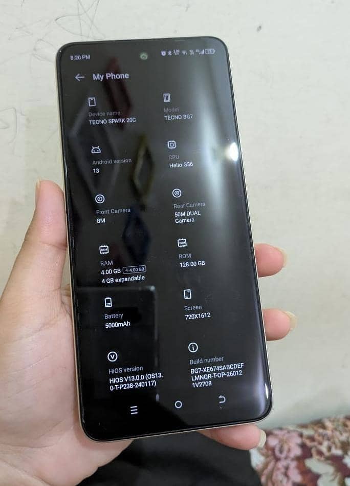 Tecno Spark 20C 4