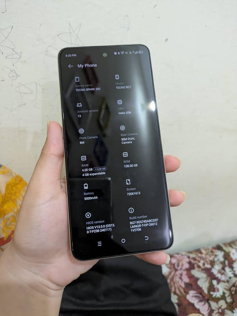 Tecno Spark 20C 7