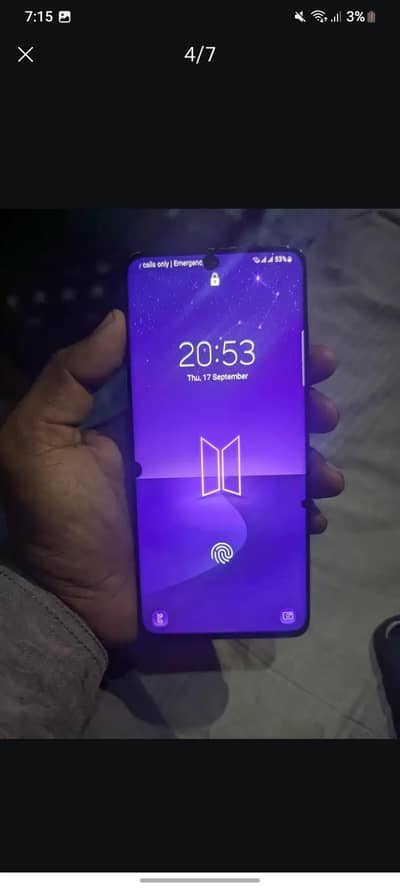 Samsung Mobile S20 Plus 3 dots read add exchange possible