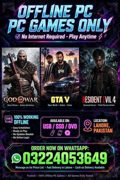 Pc games setup