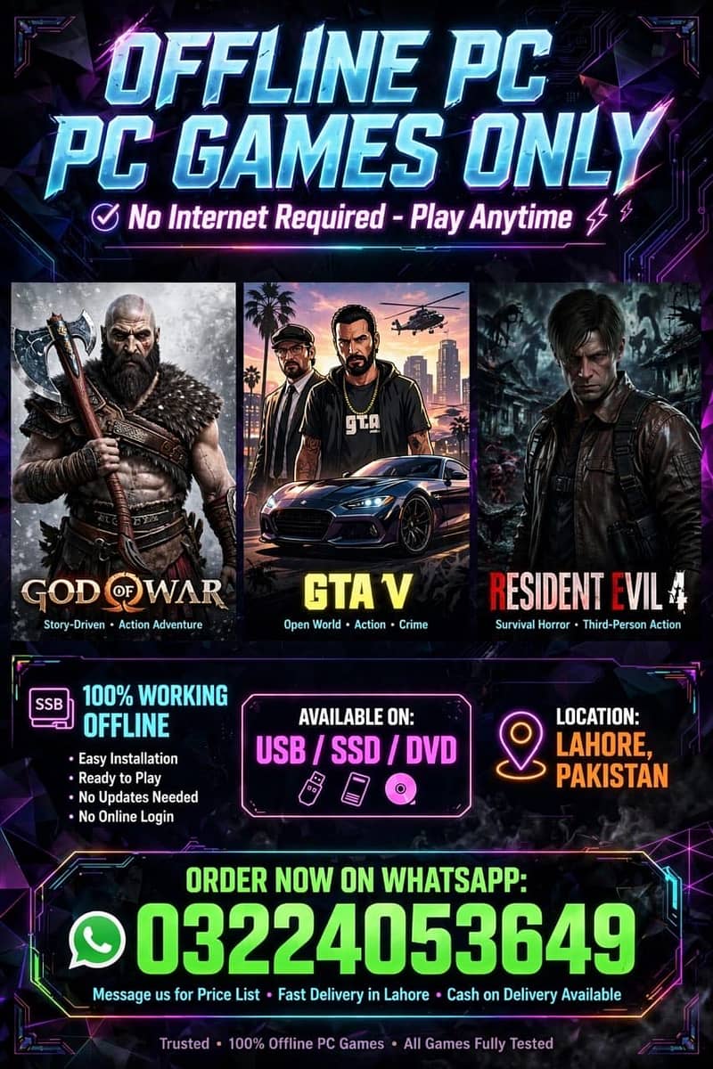 Pc games setup 0