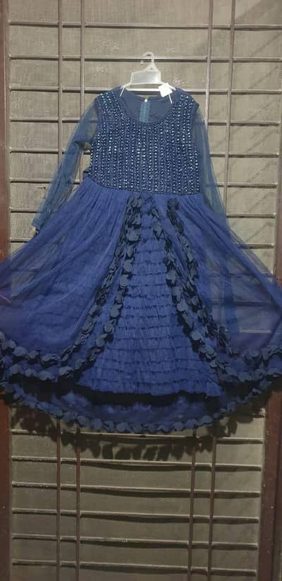 blue pretty frock