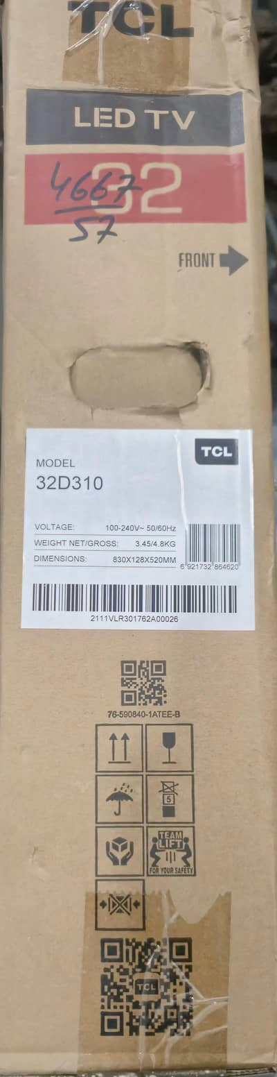 TCL 32D310 32 Inch LED TV – HD Ready – Excellent Condition