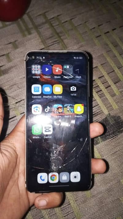 OPPO A73 5G. non pta 4 128. panal change break. side button nahi ha. .