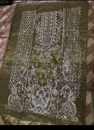 unstitched wedding fancy wear