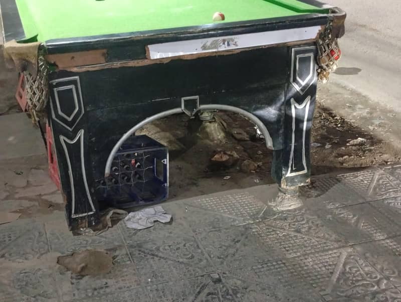 snooker table 1