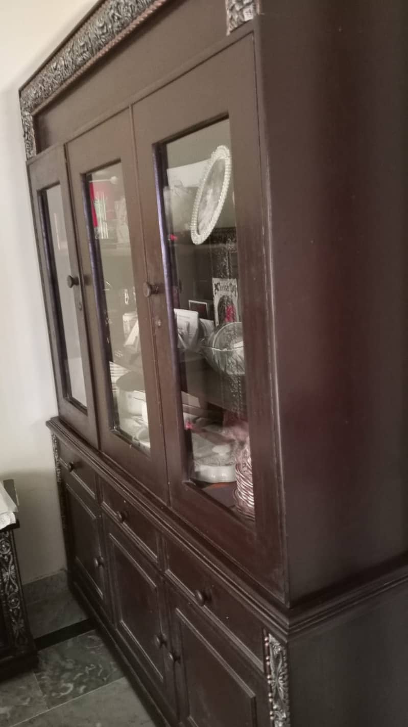 Double bed Dressing table almari 1