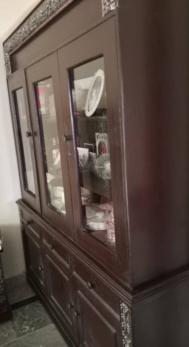 Double bed Dressing table almari 3
