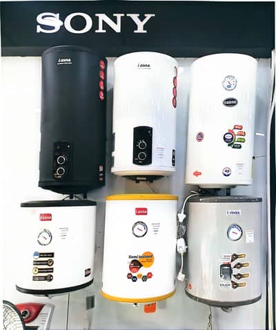 All brands Electric geyser Available in all sizes