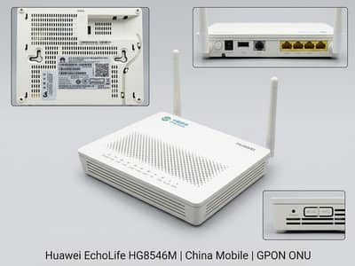 Huawei EchoLife HG8546M GPON ONU / Fiber Router
