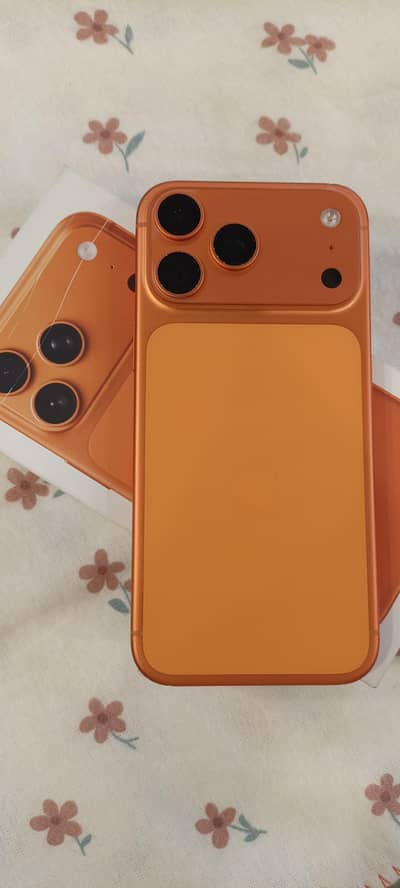 Apple iPhone 17 Pro Max Cosmic Orange Factory Unlock Sim time Remai