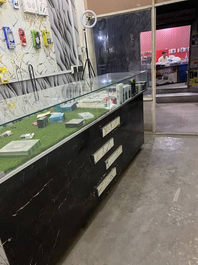 Mobile Phone Counter | A1 quality wood used | brand new conditioner