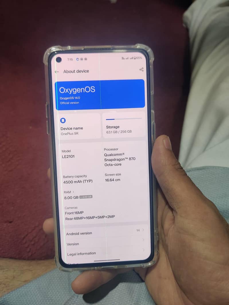 One Plus 9 R 1
