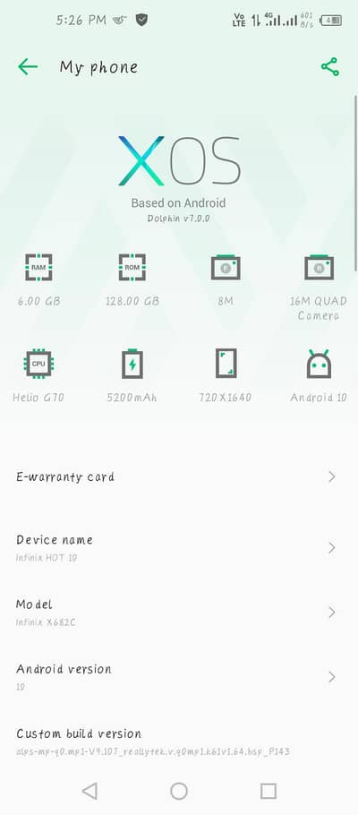 Infinix Hot 10