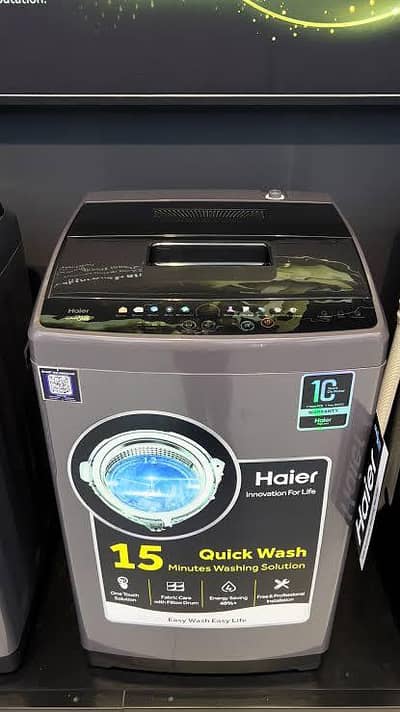 Haier 10 KG fully automatic washing machine  bumper sale offer