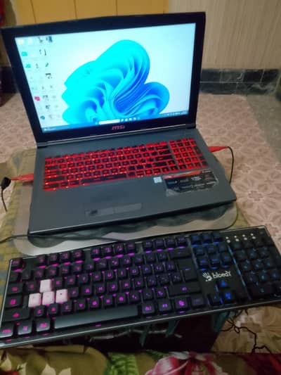 Msi GV62 8rc gaming laptop core i5 8th generation with GTX 1050 2gb