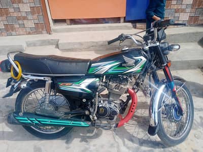 cg 125 2022 model black