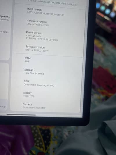 Lenovo tab 6 5G