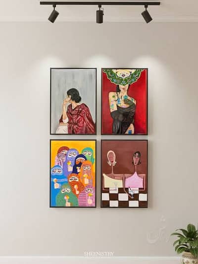 Abstract Paintings | Calligraphy Paintings | Sketch Arts | Custom Made
