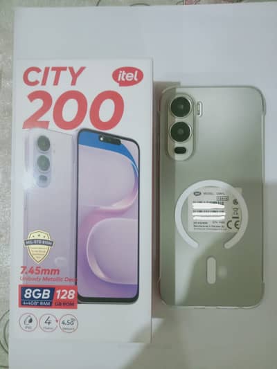 ITEL CITY 200 | 4+4 RAM, 128GB STORAGE