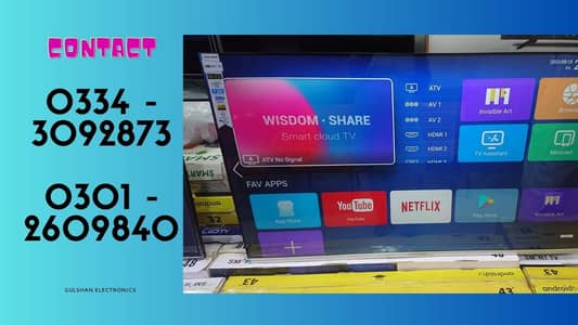 LED TV 43" 32" 48" 55" 65" 75" INCH SAMSUNG LG HISENSE TCL ANDROID 4K