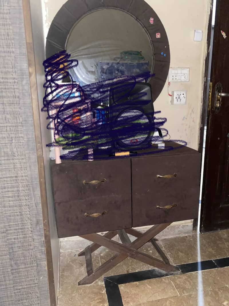 Dressing table / console table with mirror 0