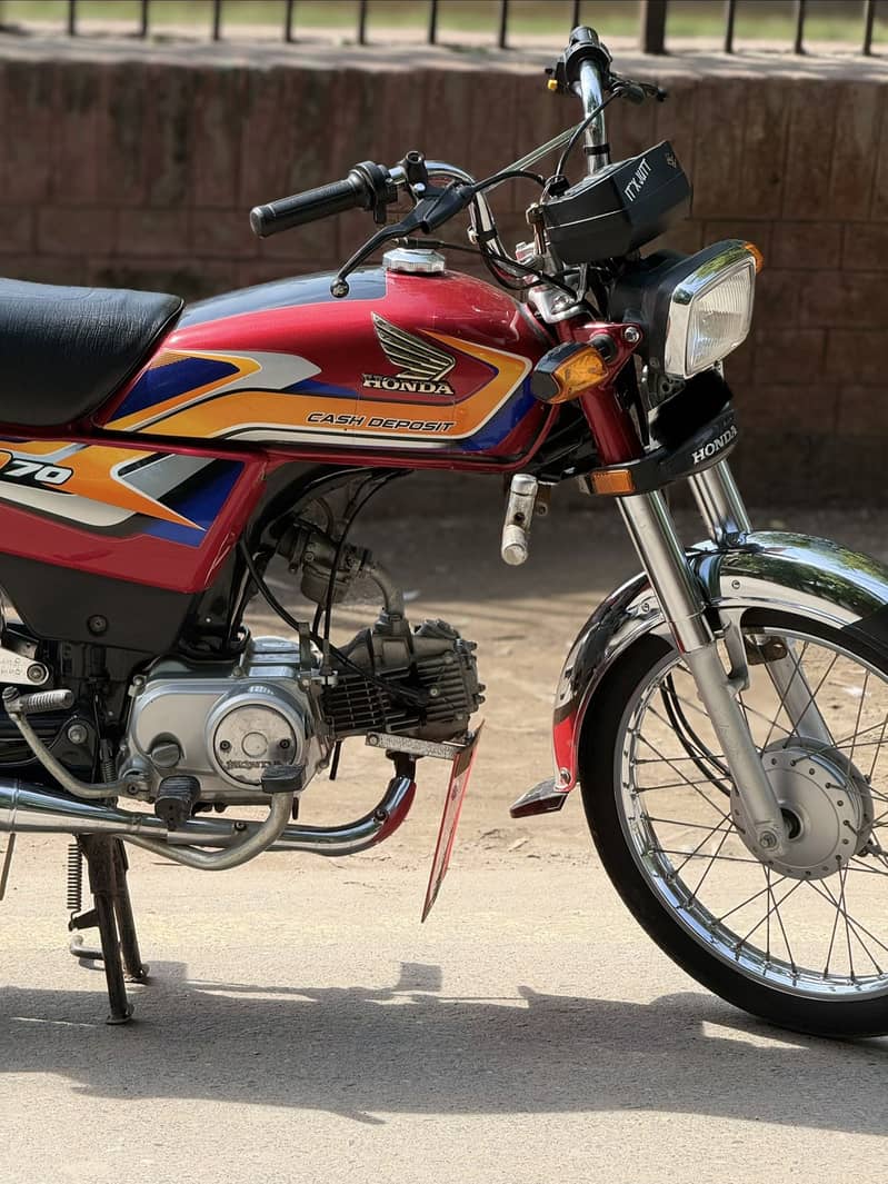 Honda cd70 2024/25 model 5