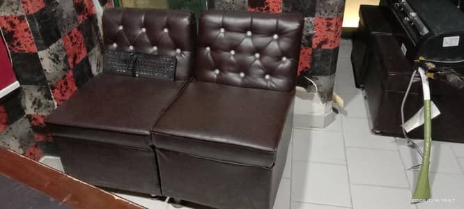 5-pieces of single sofa available in excellent condition