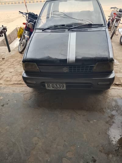 Suzuki Mehran VX 1990 Karachi number in good condition