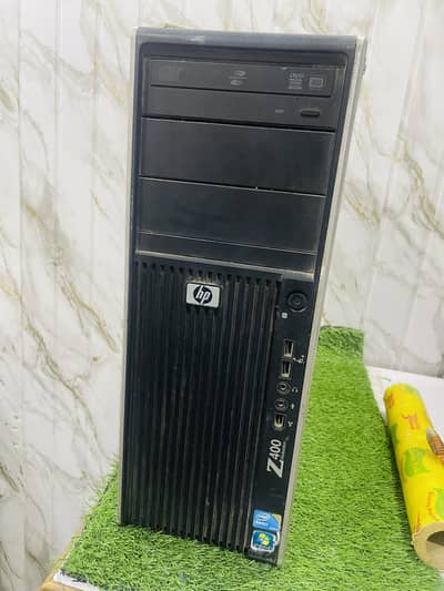 Hp Z400 xenon processor fully work station machine