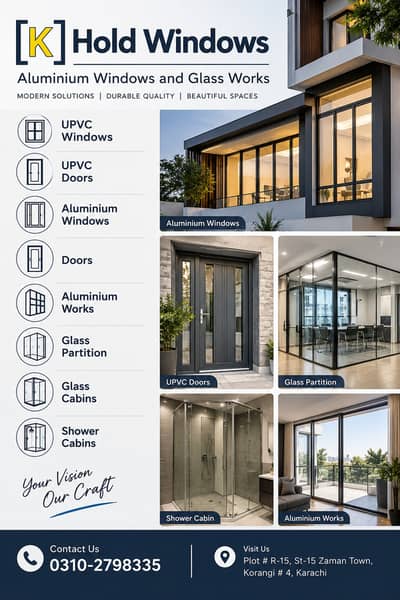 UPVC windows - sliding doors - uPVC Doors - openable windows for sale