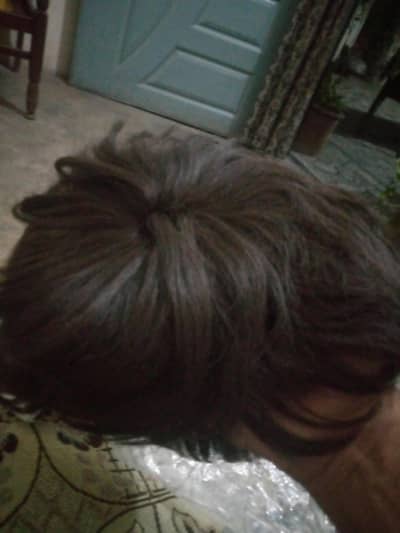 natural hair patch for man
