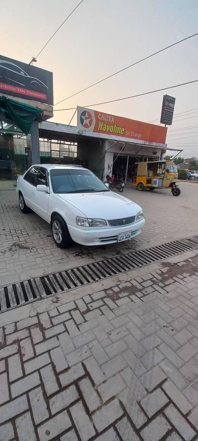 Toyota Corolla 1997 original 1500cc sale or exchange