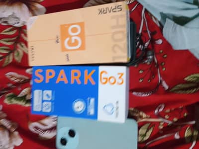 Tecno Spark Go 1 and tenco spark 3