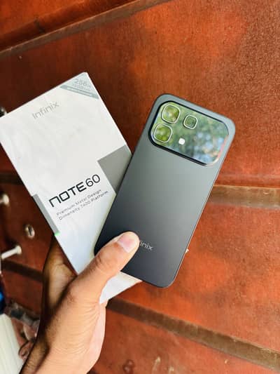 Infinix Note 60 hai 5g 256 gb 8 month warranty