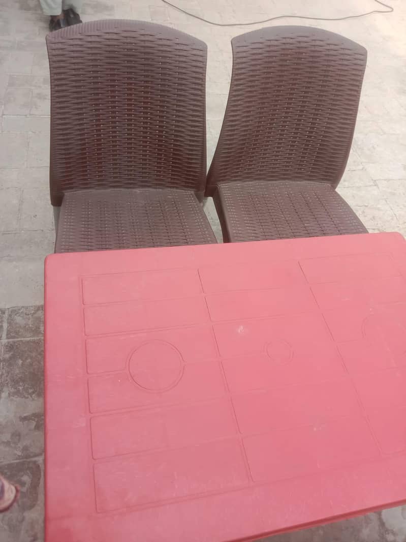 chairs and table 2