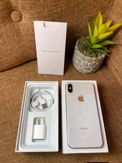 Apple iPhone X PTA approved with box farsal