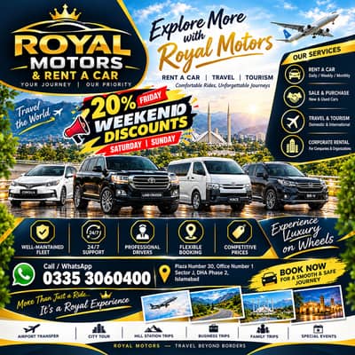Islamabad to Murree Rent a Car with Driver | Family & Tourist Package