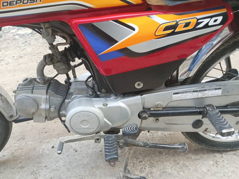 Honda cd70 24/25 model ha 8