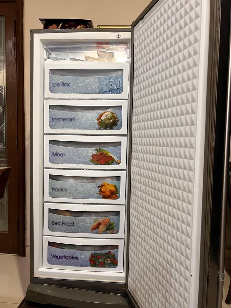 Dawlance vertical freezer 1